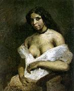 Eugene Delacroix Aspasia painting